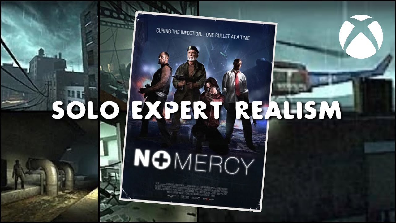 Left 4 Dead 2 | No Mercy | Solo Expert Realism with bots (Xbox)