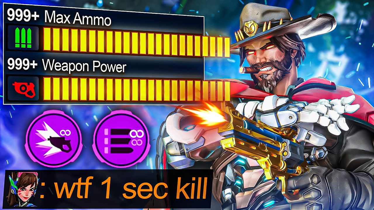 This Right-Click ONLY Build Is DIABOLICAL in Overwatch Stadium...