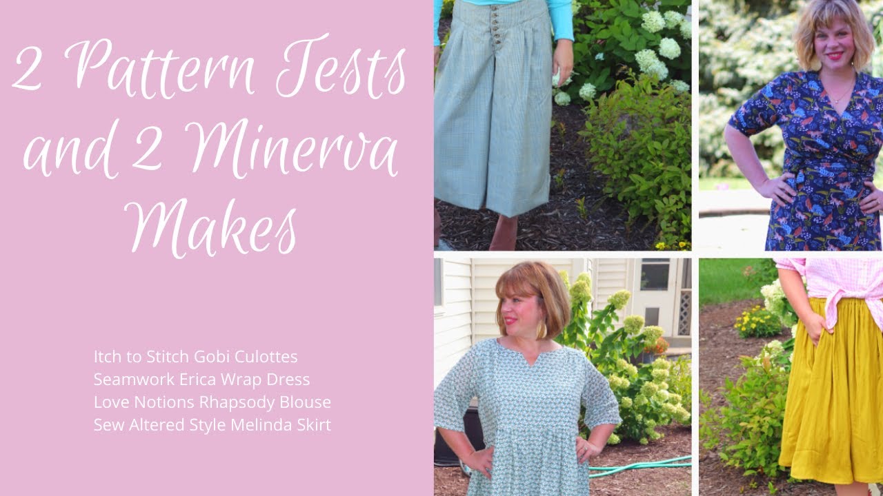 2 Recent Pattern Tests and 2 Minerva Makes | Pattern Review - YouTube