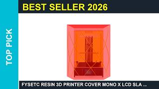 FYSETC Resin 3D Printer Cover Mono X LCD SLA Professional 3D Printer Enclosure Fireproof Review