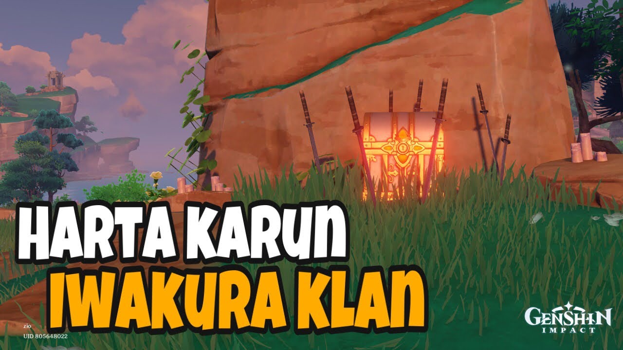 Harta Kartun Iwakura Klan | Hidden Luxurious Chest | GENSHIN IMPACT Harta Kartun Iwakura Klan | Hidden Luxurious Chest | GENSHIN IMPACT