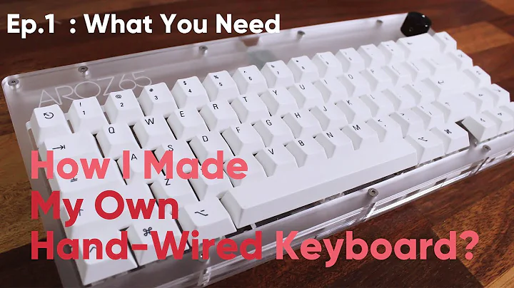 Building My Own Hand-Wired Keyboard! - [EP.1 : Things to Prepare for Hand-wired Keyboard]