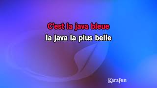 Karaoké La java bleue - Patrick Bruel *