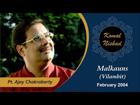 Raag Malkauns | Pt. Ajoy Chakraborty | Hindustani Classical Vocal | Komal Nishad Baroda| Part 4/7
