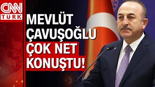 Bakan Çavuşoğlundan Filistin Açıklaması: \