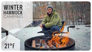 Below Freezing Hammock Camp