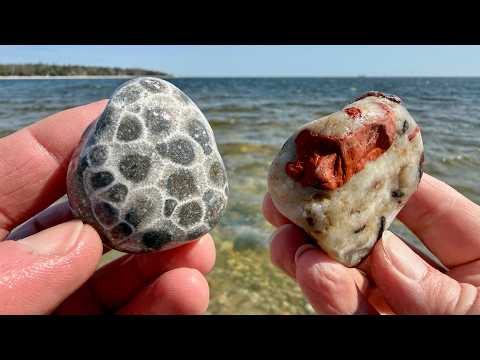 Lake Huron Beach Hunt [Polished Finds Included]