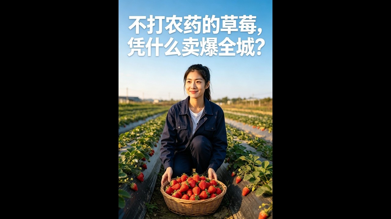 【一口气看完】《不打农药的草莓，凭什么卖爆全城？》#短剧 #AI短剧 #逆袭 #drama #爽剧 #鲨鱼先生