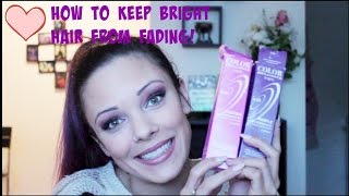 Rsyslog How To Keep Bright Hair From Fading! Tutorial
