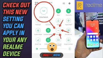 New Feature Hide Notch in Realme 2 Pro / Realme 2 /Realme C1 And any Notch Display Smartphone|TGHub