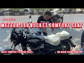 Re meteor 350 comfort seat modification best pillon seat pawarseatcovers