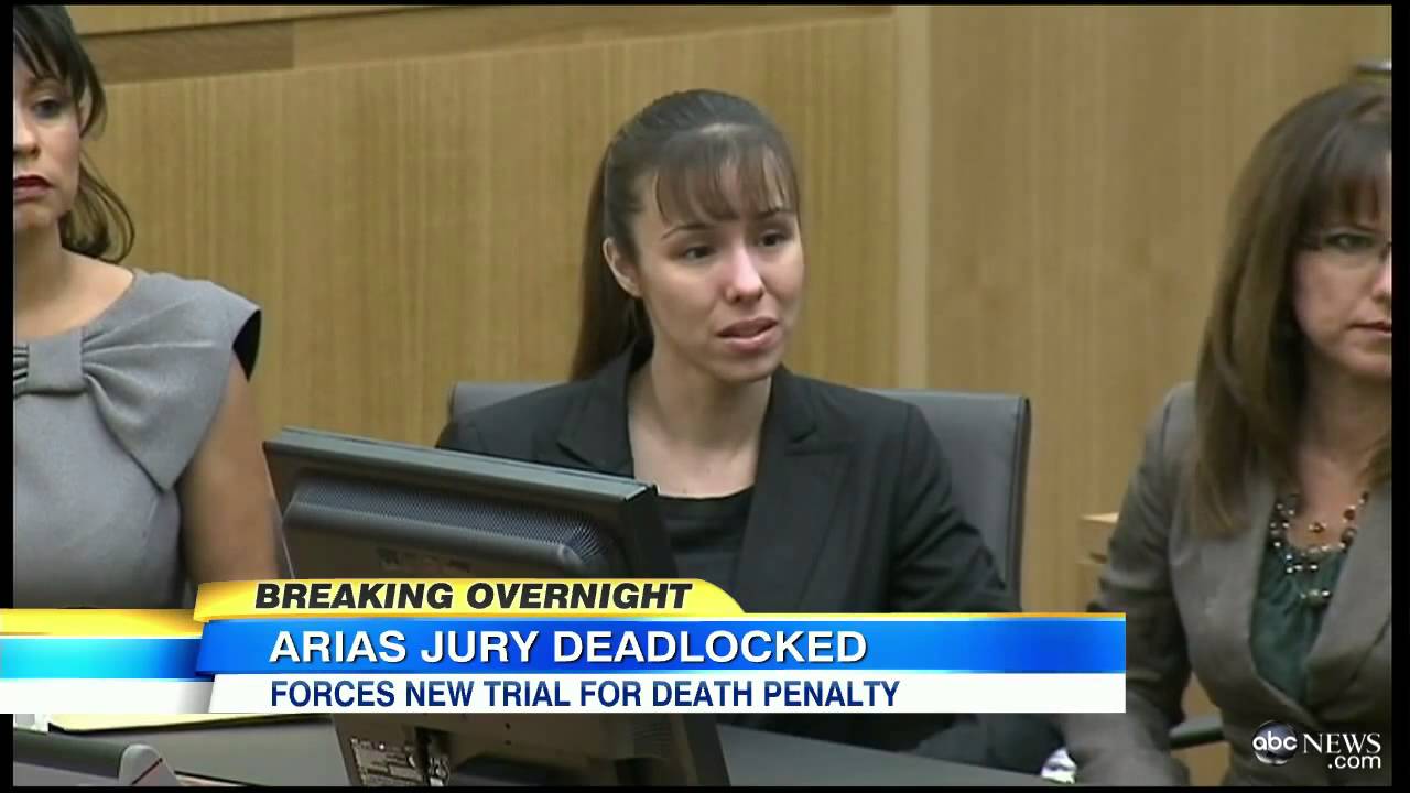 Jodi Arias Trial Update Jury Unable to Agree on Death Penalty