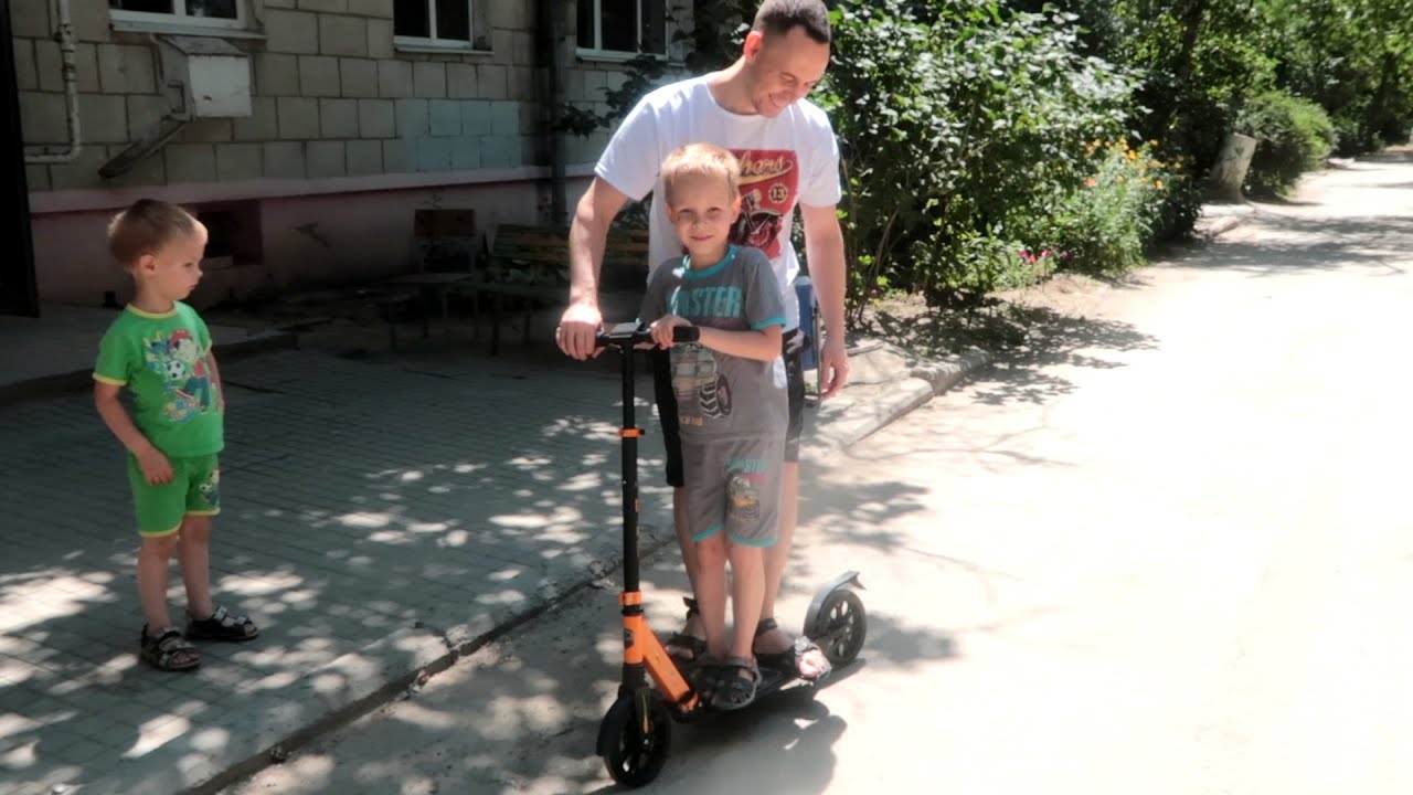 vlog 🌞 новый самокат Никиты / привет из СССР / УЖИН за 15 минут