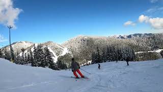 Panorama  Cypress Mountain Ski Resort (Beginner Ski Run)