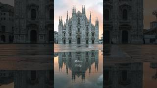 Aesthetic street photography in Milan #short #italy #travel #guide #lifestyle