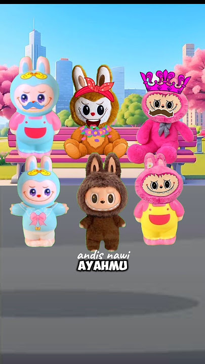Ayah Labubu kawin lagi #labubu #cartoon #kartun #shorts