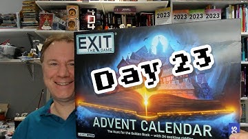 Exit the Game Advent Calendar 2022 Day 23: The Hunt for the Golden Book