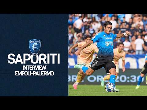 Le parole di Edoardo Saporiti al termine di Empoli-Palermo