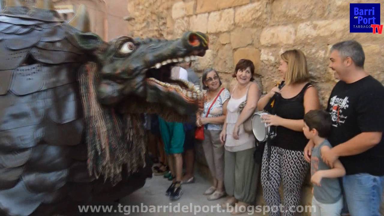 Cucafera de Tarragona apadrina la Cucafera de Montblanc