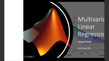 Linear and Multivariable Regression in MATLAB