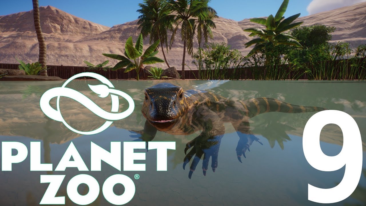 Let's Play Planet Zoo: Franchise (Part 9) - Lounging Lizards - YouTube