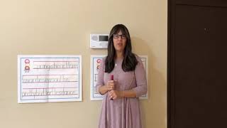 March 23- Writing Lesson Spacing