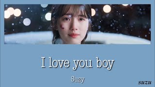 日本語字幕/カナルビ/歌詞【I love you boy】SUZY(수지) [당신이 잠든 사이에(あなたが眠っている間に) OST Part4]