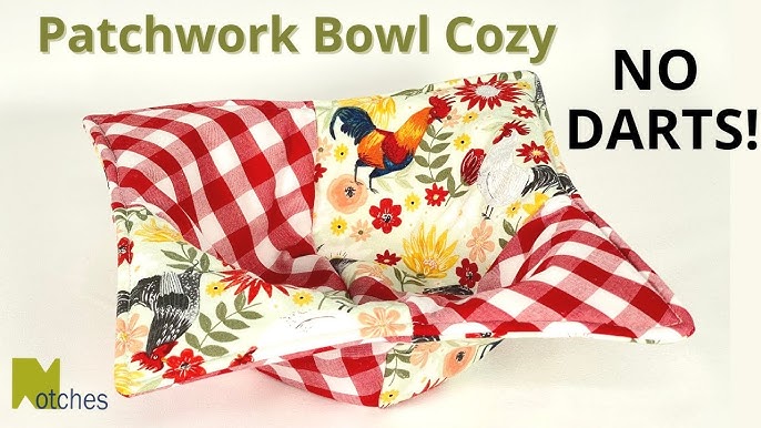 How to make flower bowl potholder, Diy fabric basket bowl