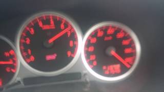 JDM GDB STI launch Control start with auto dccd 1.2 bar boost. 0-200 acceleration