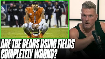 Are The Bears Using Justin Field Completely Wrong? | Pat McAfee Reacts