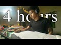 4 Hours Study with Me (60/10) | Interacting during breaks, Pomodoro | #neet2026