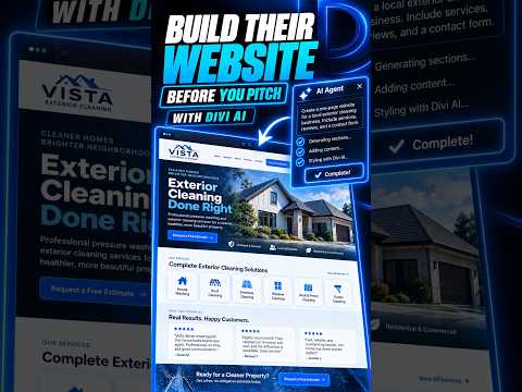 Build a Local Business Website Before You Pitch Them #Divi5 #WebDesign #Tips