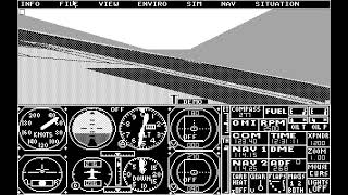 Atari ST Flight Simulator 2