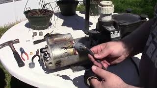 Replacing The Electrical Strain Relief On The Pool Pump