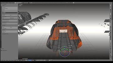 Modular Sci Fi Set Wip 391 Blender 2.76