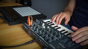 Sandbox ep.1 - Arturia Microbrute and Ableton as FX (Longer Patch)