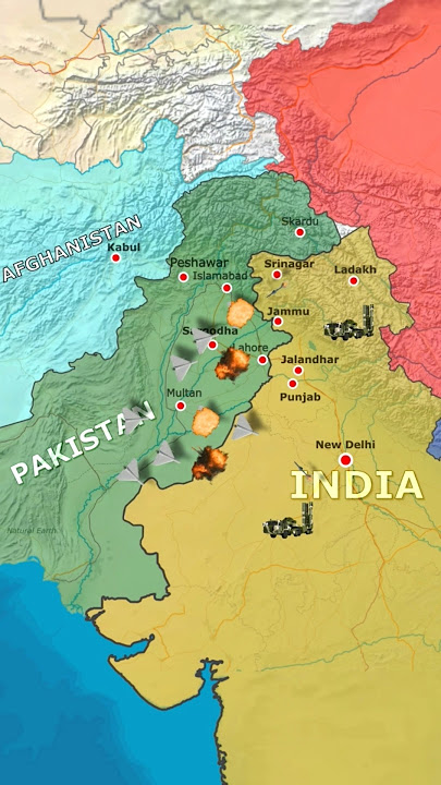 India vs Pakistan 2025 – Epic Animated War.