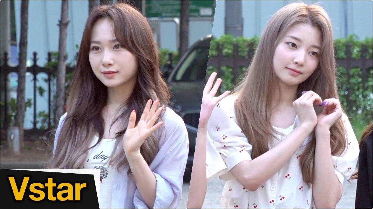 로켓펀치(ROCKET PUNCH)의 '세상에 한 방 날리는 미모' (뮤직뱅크 출근길)