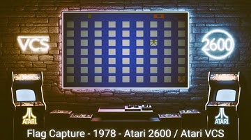 Flag Capture - 1978 - Atari 2600 ( Atari VCS )