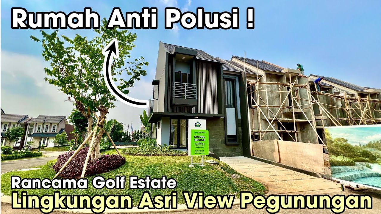 Rumah Sehat Anti Polusi di Ciawi Bogor | RANCAMAYA GOLF ESTATE