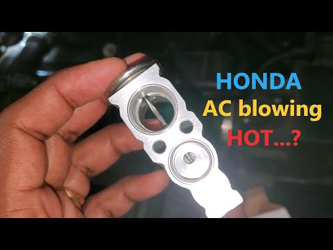 Honda CR-V A/C blowing hot | How to Replace Expansion Valve - DIY