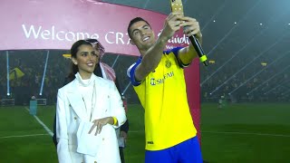 Ronaldo First Day at Al Nassr!