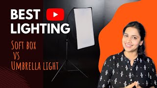 Lighting Setup for YOUTUBE & TEACHING Videos at home - Soft box vs Umbrella light in Hindi screenshot 5