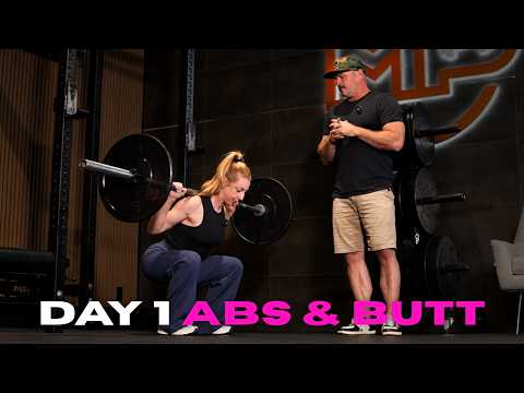 MAPS ABS & BUTT DAY 1 WORKOUT 1