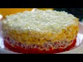 Салат НЕЖНЫЙ Снежный Краб/ Простой Праздничный Крабовый салат/Очень Вкусный Очень Быстрый!