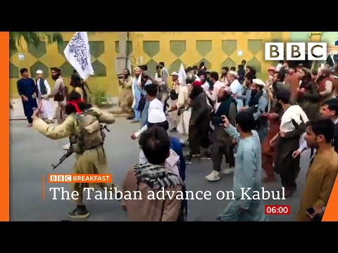 Afghan conflict: Taliban control all key cities except Kabul @BBC News live 🔴 BBC