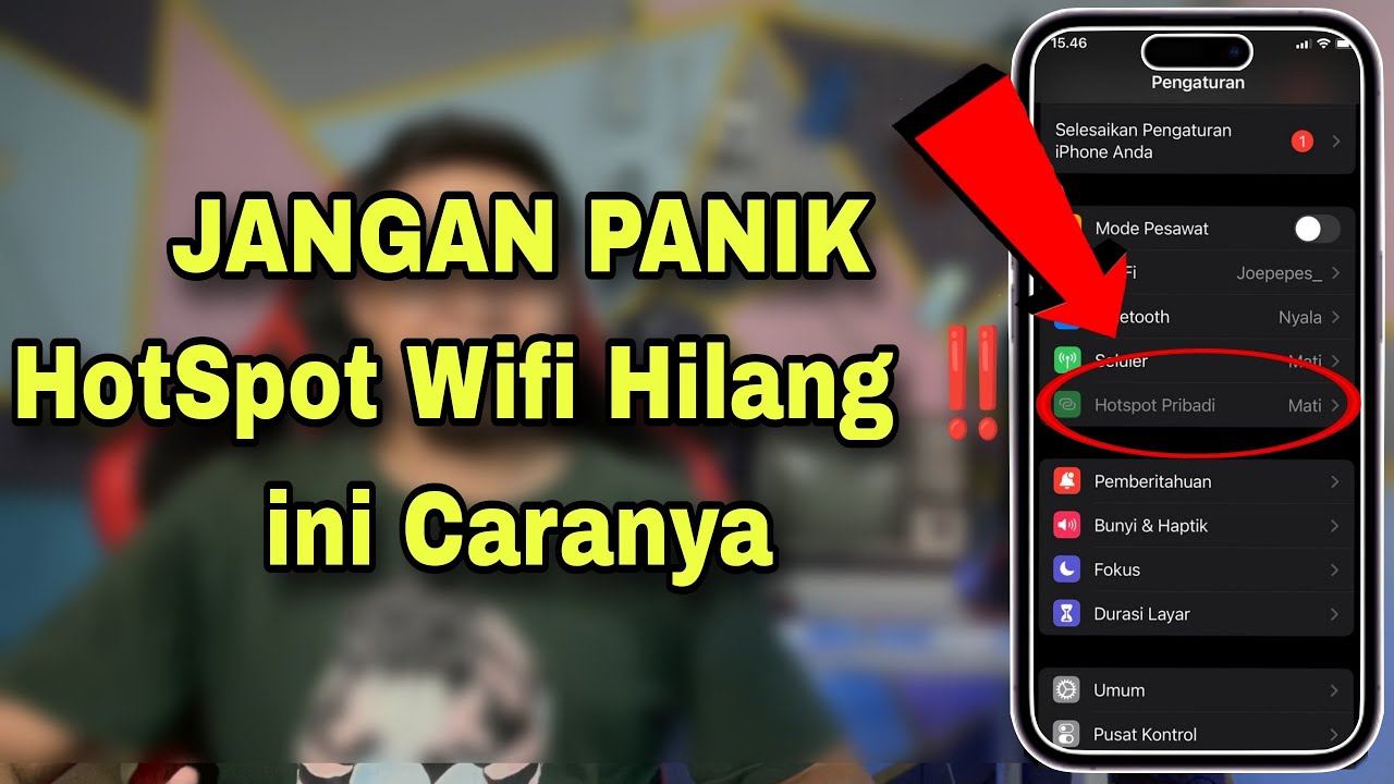 Memunculkan Personal Hotspot iPhone Hilang Pengguna Baru Wajib Tau