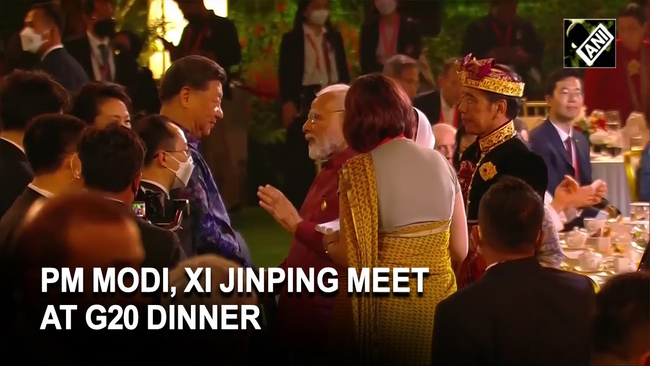 PM Modi And Chinese President Xi Jinping Meet At G20 Dinner In Bali PM Modi And Chinese President Xi Jinping Meet At G20 Dinner In Bali