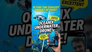 This is NOT a Spaceship! 🛸 Oceanix Underwater Drone Review #UnderwaterDrone #Oceanix #TechReview