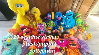 2023 Sesame street puppet/plush collection